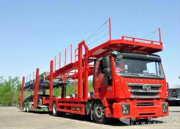 中置軸車型再發(fā)力，上汽紅巖兩款車型亮相昆山車展1.jpg