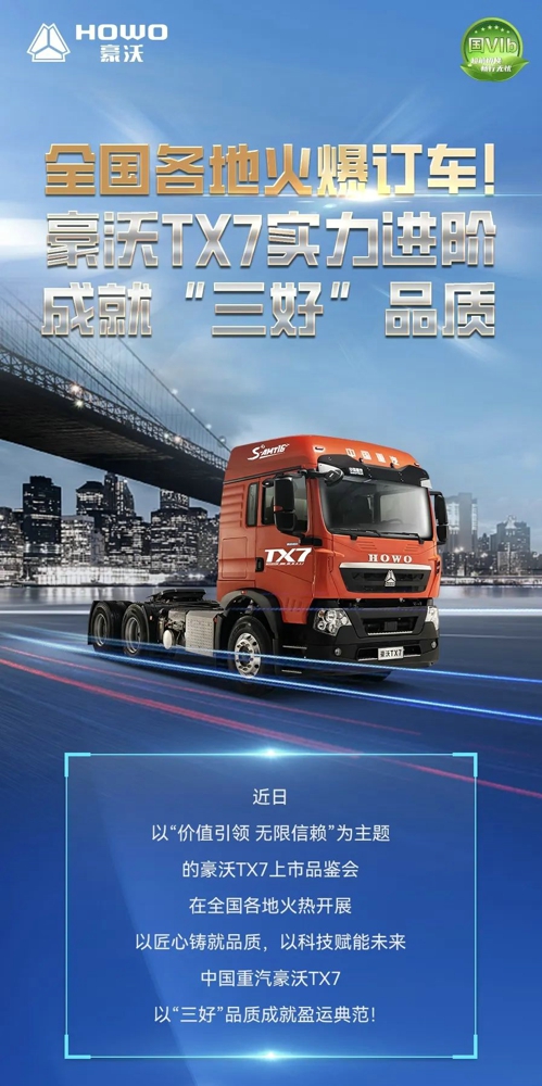 全國(guó)各地火爆訂車！豪沃TX7實(shí)力進(jìn)階，成就“三好”品質(zhì)！1.jpg