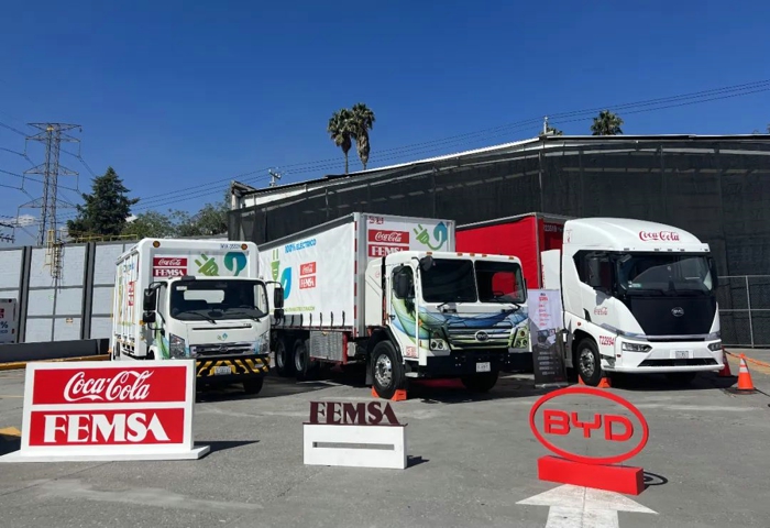 比亞迪攜手FEMSA和Coca-Cola FEMSA，為飲料物流行業(yè)打造全新電動汽車.jpg