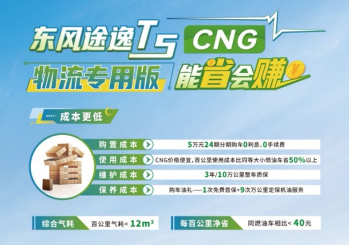 東風途逸T5 CNG物流專用版助力客戶貨運之旅3‘.png