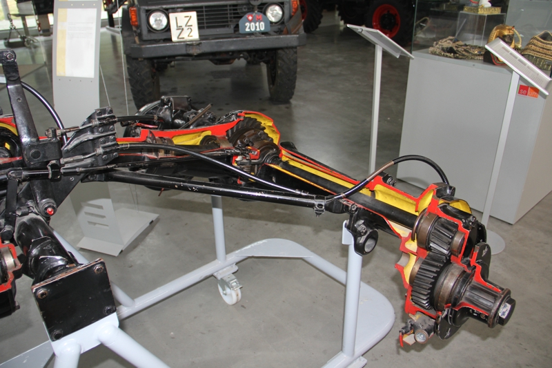 烏尼莫克U 2010車型底盤及懸掛系統(tǒng)哈戰(zhàn)士。數(shù)十年來，烏尼莫克一直以高水準的操作舒適性、標準化的集成式設備接口和驅(qū)動裝置、門式車橋、三點式懸掛以及其它大量專業(yè)化個性“傲視群雄”