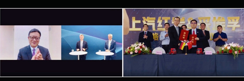 上汽紅巖和采埃孚正式簽約